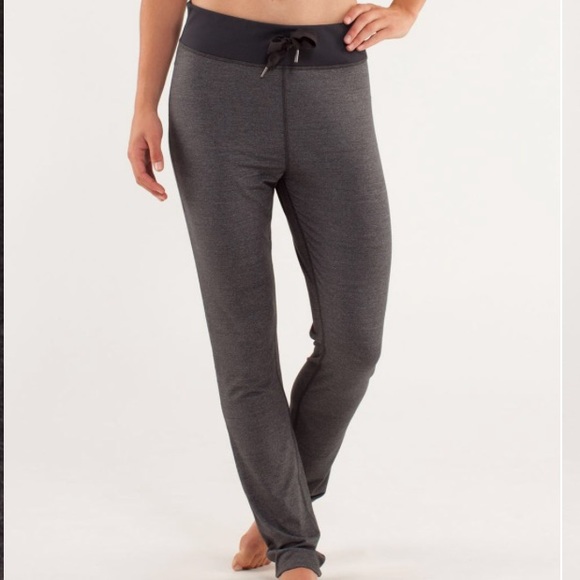 lululemon athletica Pants - Lululemon Low Rider pants sz 6 deep charcoal